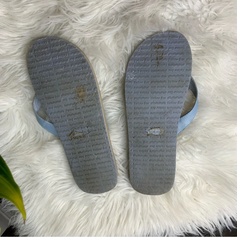 Yellowbox Striped Flip Flops - Picture 6 of 6